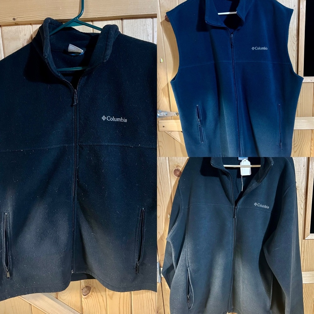 3pc XXL Columbia Fleece Lot